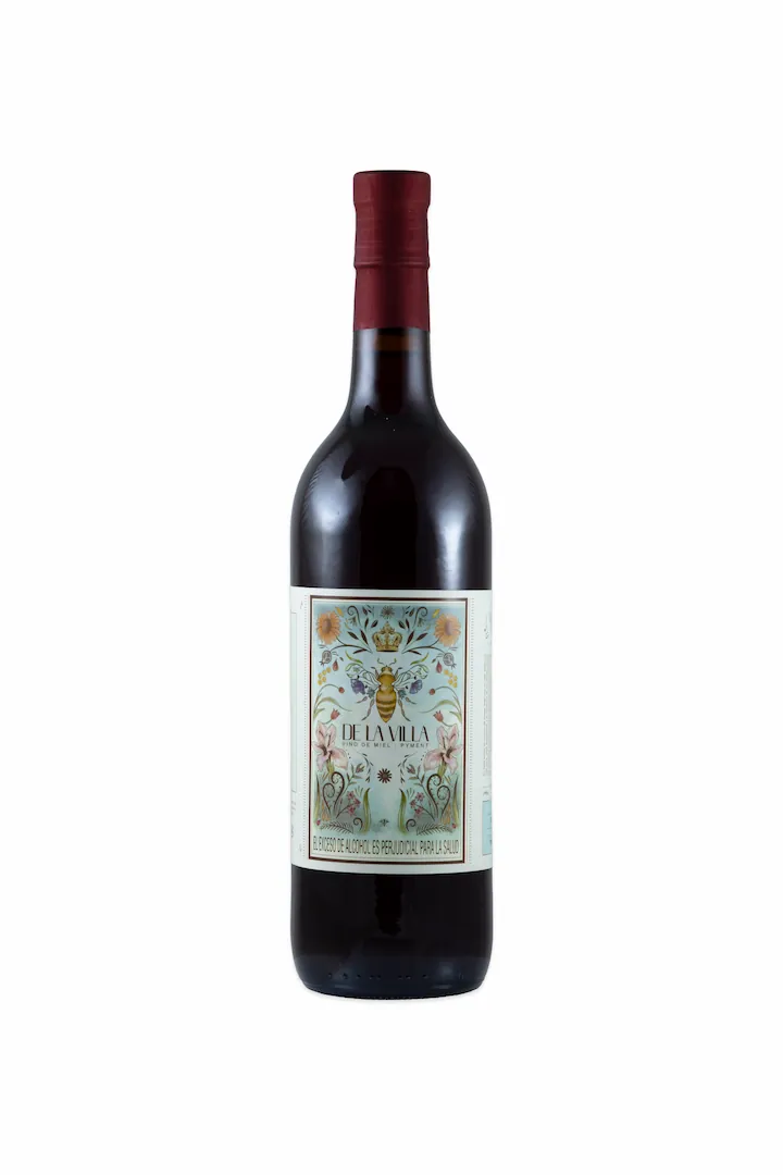 Botella de Vino de Miel